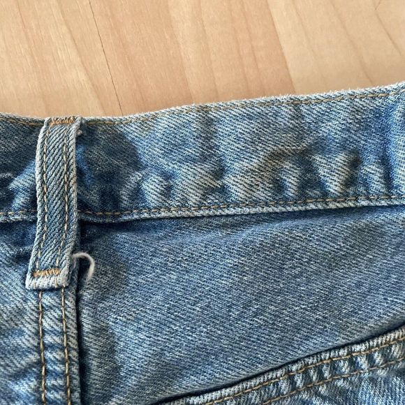 Levi's 501 Light Blue Jeans (Men's Size 38x32) Levi Strauss actual 35x27 (0365) - Picture 9 of 10